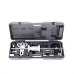 16Pc Heavy Duty Steel Slide Hammer And Dent Puller Repair Tool Kit Auto