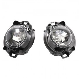 PAIR for  2010-2017 Frontier Clear Bumper Fog Light Lamps