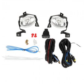 2x For 2010-2011 Honda CR-V CRV Clear Bumper Fog Lights   Switch   Wiring